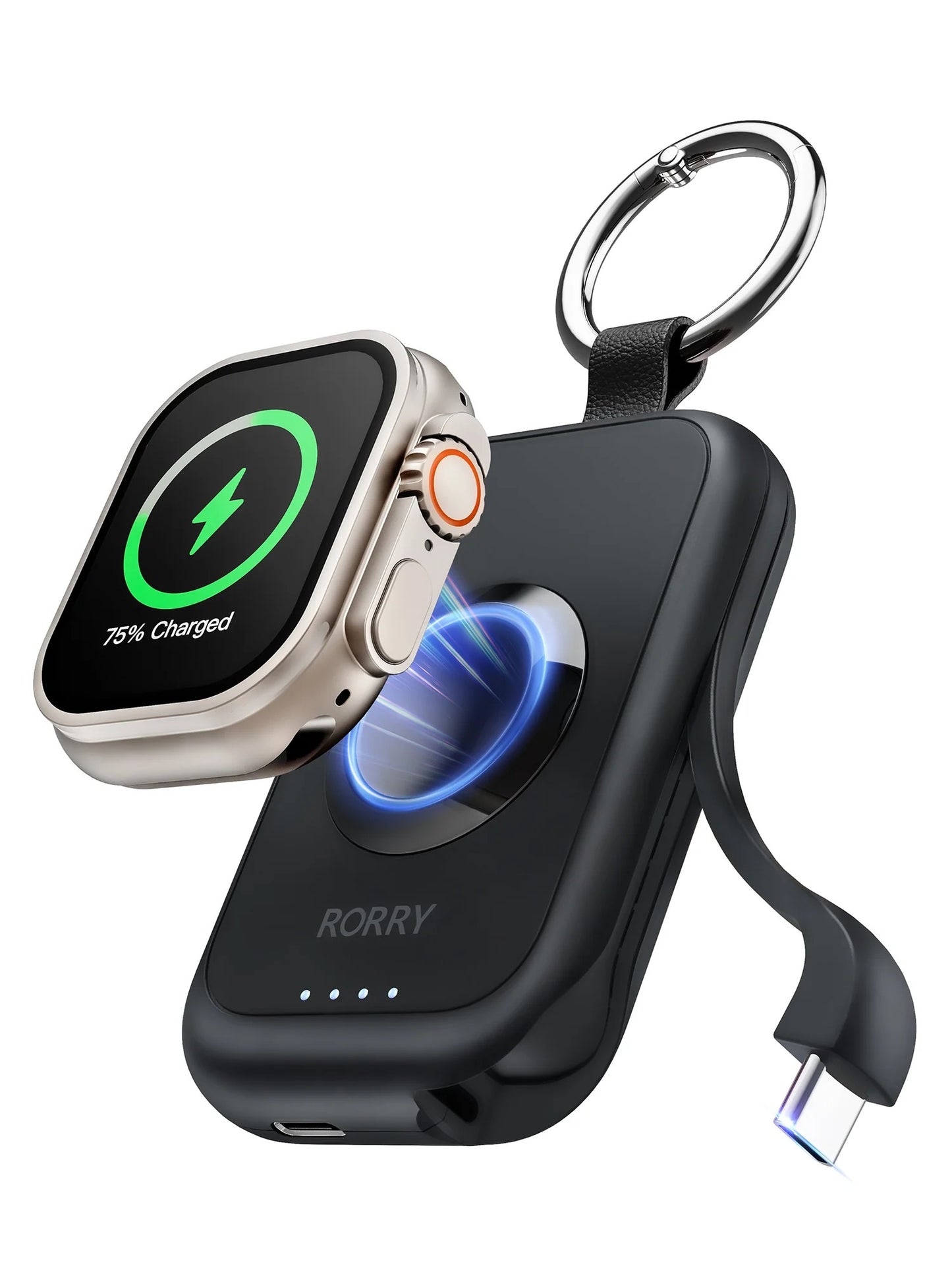 Mini Portable Charger Keychain Powerbank