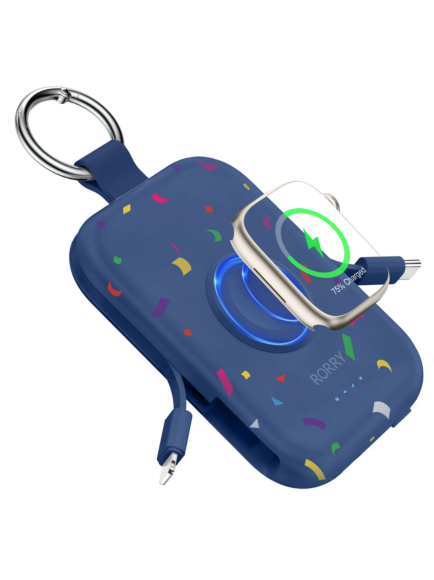 Mini Portable Charger Keychain Powerbank
