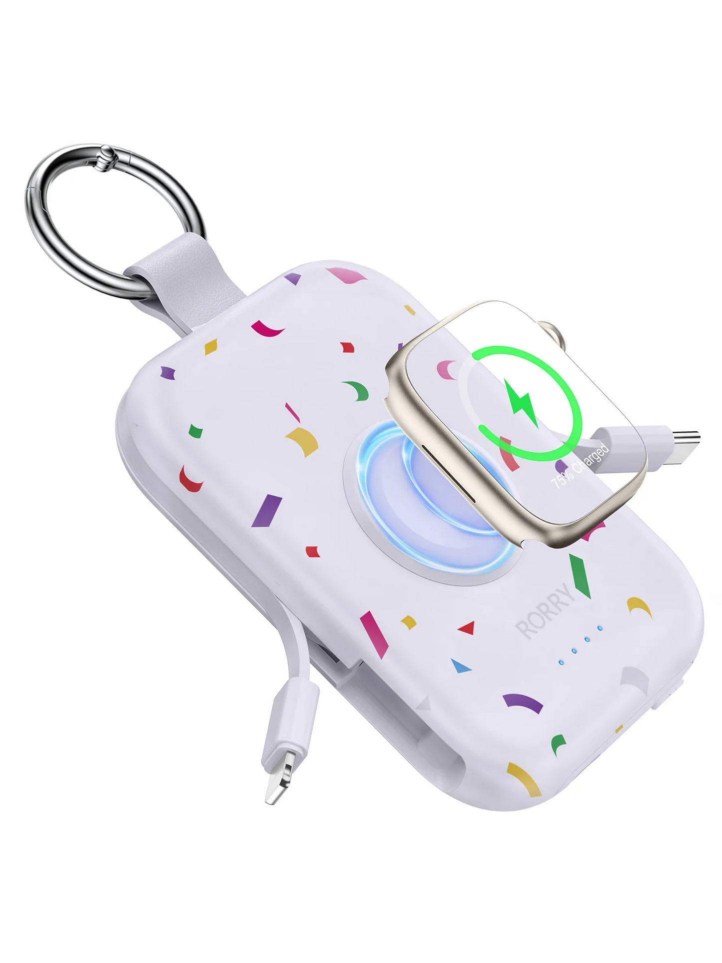 Mini Portable Charger Keychain Powerbank