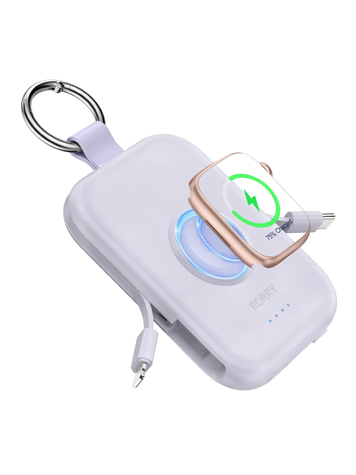 Mini Portable Charger Keychain Powerbank
